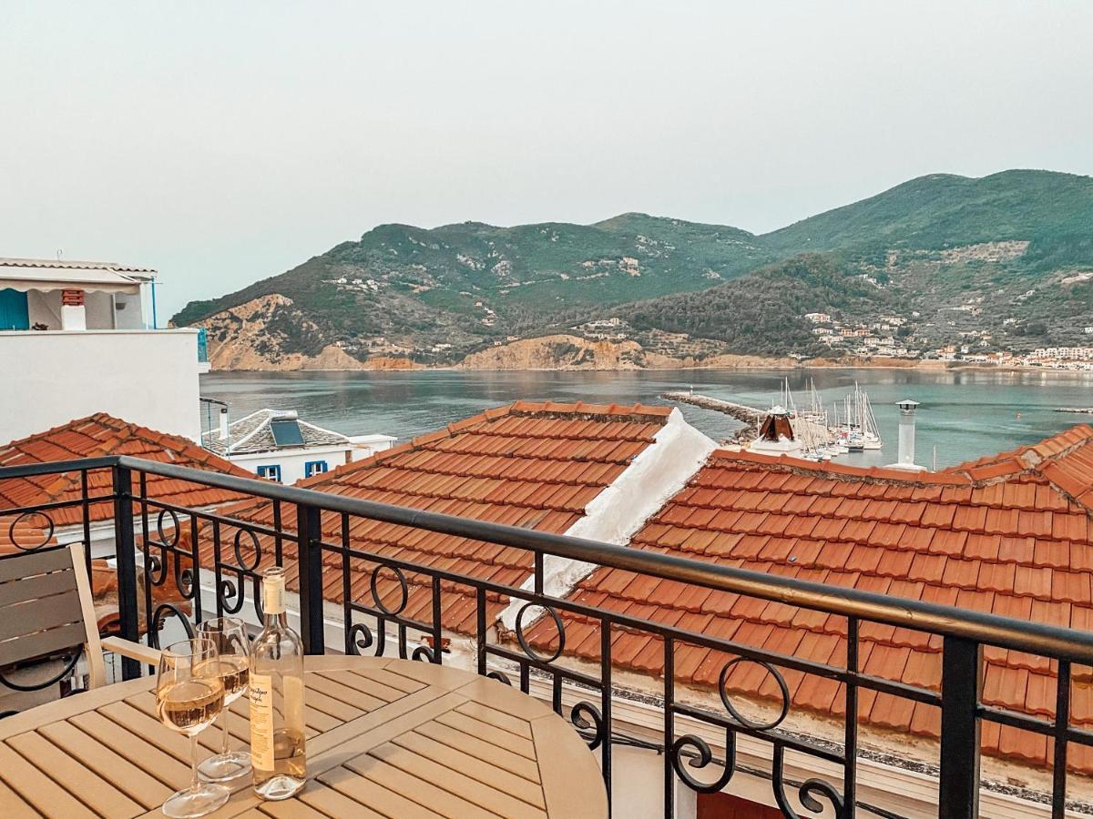 Evageliasvilla Sea View Скопелос Экстерьер фото