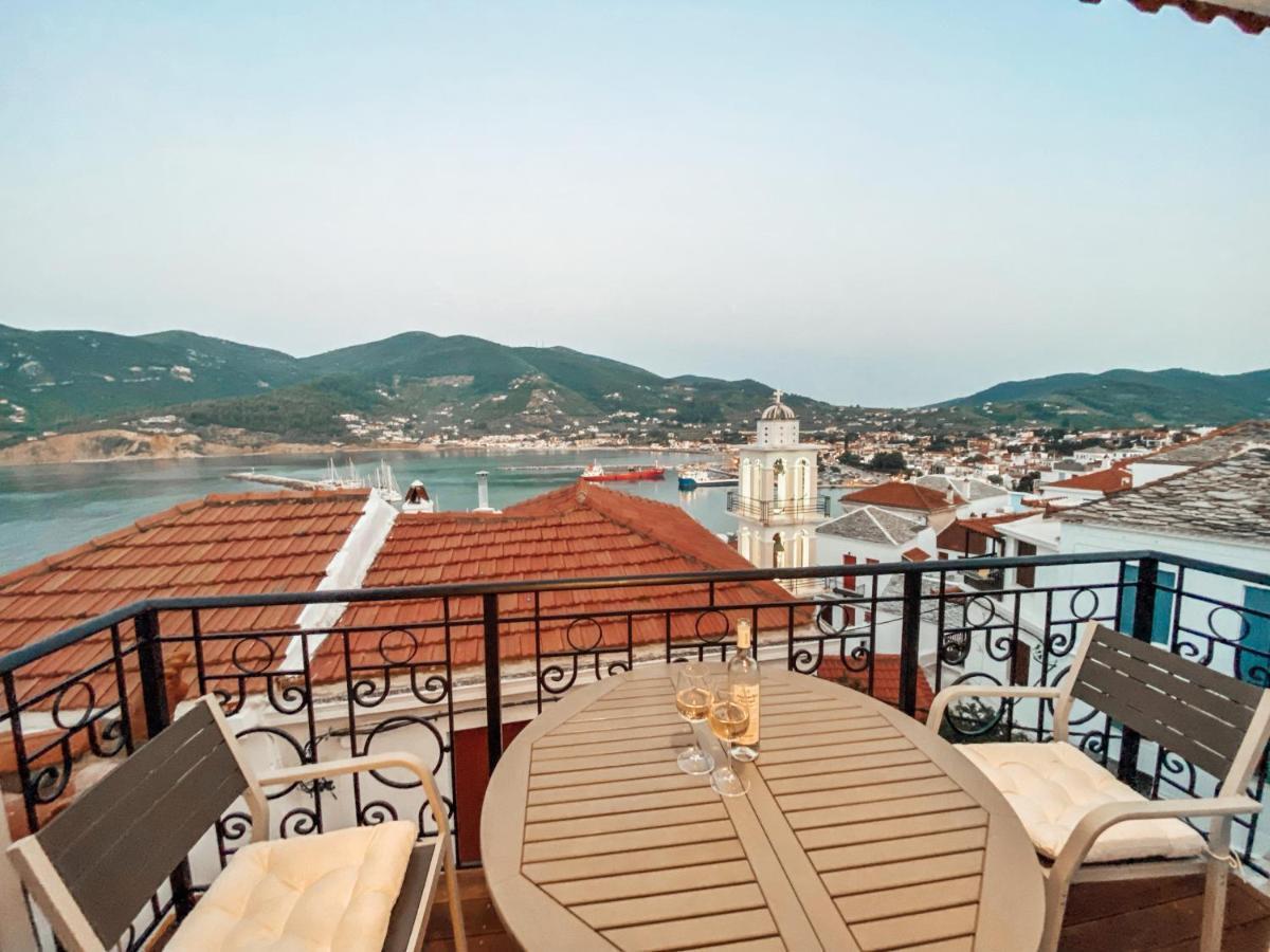 Evageliasvilla Sea View Скопелос Экстерьер фото