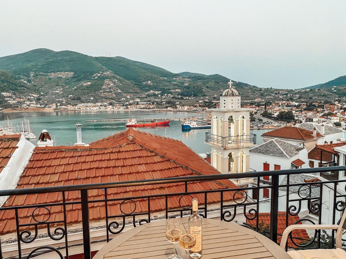 Evageliasvilla Sea View Скопелос Экстерьер фото
